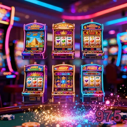 975 slot machines display 3